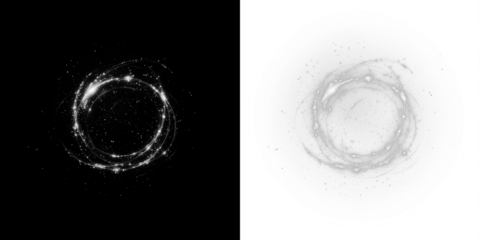 PNG with Sparkle Overlay and Transparent Background