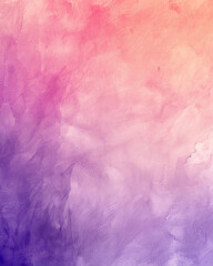 Fototapeta premium Ethereal watercolor blending of pastel hues creates a dreamy and artistic atmosphere