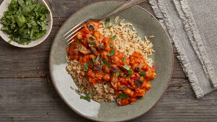 Tikka masala vegan