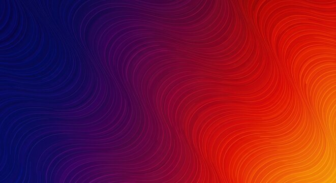 Abstract Spiraling Color Waves