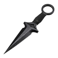 Kunai Knife isolated on transparent background