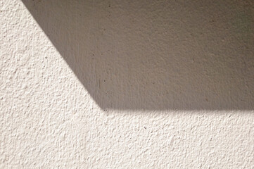 Old painted wall with Light and Shadow, perspective