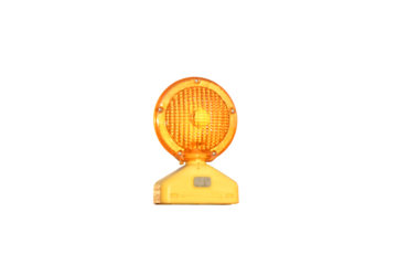 LED Barricade Construction Light PNG