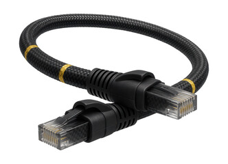 Outdoor Ethernet cable for home offices, ensuring secure internet between indoor and