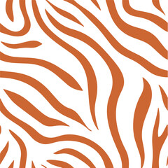 Seamless zebra wave pattern