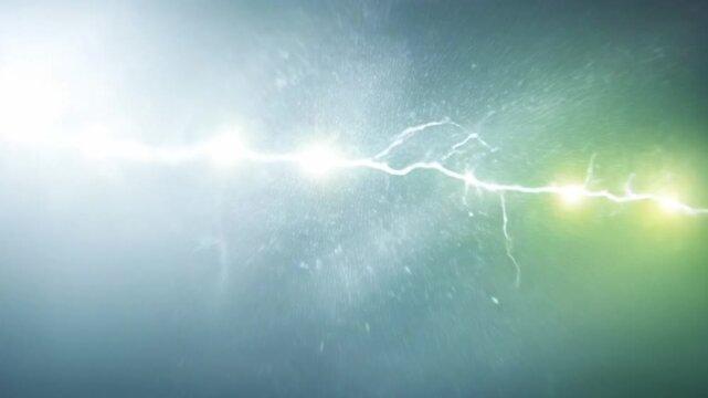 Electrifying Energy: A stunning depiction of powerful electrical energy, with a vibrant streak of lightning illuminating a textured background.