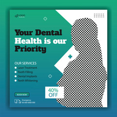 Modern Dental Care Template Design.
Professional Dentist Clinic Flyer Layout.
Clean Dental Care Banner and Poster Template.
Dental Clinic Promotion Social Media Post.
Oral Health and Hygiene Advertise