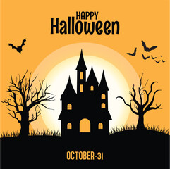 Happy Halloween Vector Illustration