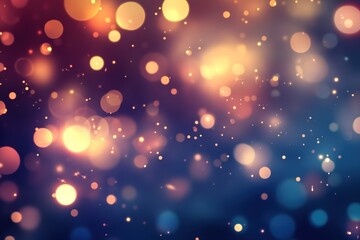 Dreamy bokeh background with blurred glowing orbs, soft and romantic atmosphere, cinematic elegance