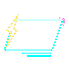 Neon Flash Sale Futuristic