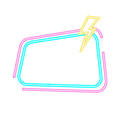Neon Flash Sale Futuristic