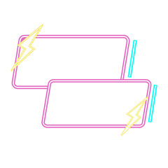 Neon Flash Sale Futuristic