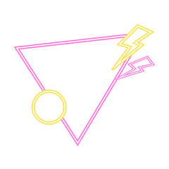 Neon Flash Sale Futuristic