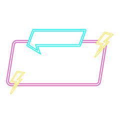 Neon Flash Sale Futuristic