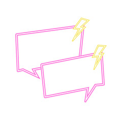 Neon Flash Sale Futuristic