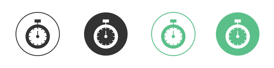 Timer icon element for designs