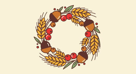 A Christmas sleigh packed with gifts and presents, a clean minimal flat vector illustration, editable