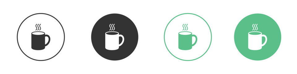 Mug icon element for designs