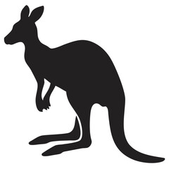 Kangaroo silhouette icon
