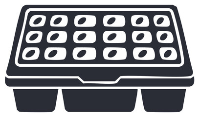 Vector Illustration of Sushi Box Takeout Container, Japanese Food Delivery, and Lunch