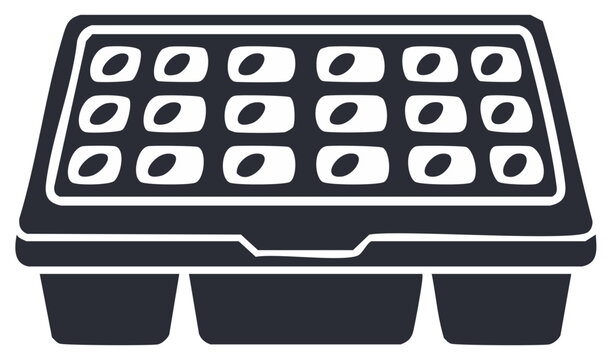 Vector Illustration of Sushi Box Takeout Container, Japanese Food Delivery, and Lunch