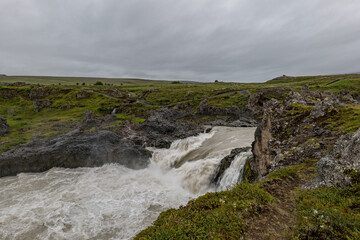  The river Skjalfandafljot in Iceland