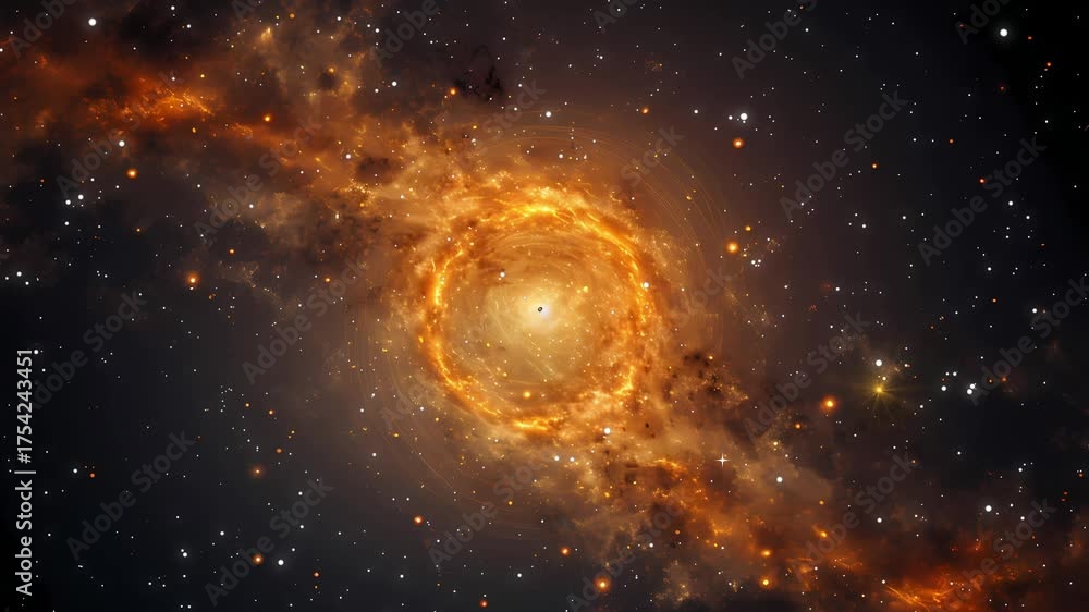 Canvas Prints the stars and blue nebula in space. galaxy exploration through outer space towards glowing milky way