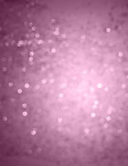 Pink christmas abstract bokeh background