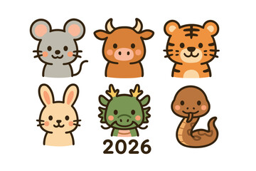 Discounts and sales tags on shopping carts for promotional offers. Set of 6 vector illustration