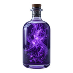 Enchanted Purple Magic Potion Bottle