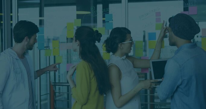 Diverse Team Collaborating in Open-Plan Office - Free Stock Photo ...