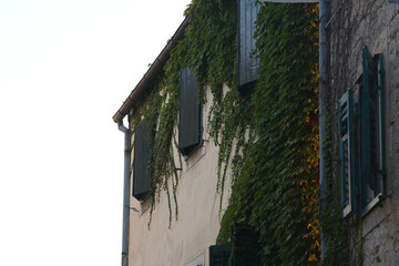Traditional Mediterranean architecture in Split, Croatia.