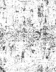 Distressed Ornamental Grunge Texture Overlay