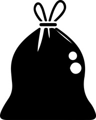garbage bag icon vector design 