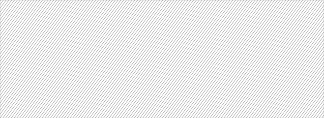 Thin slash line seamless pattern. Repeated fine diagonal lines background. Pinstripe wallpaper. Black and white tilted slanted strip backdrop. Repeating oblique linear texture overlay