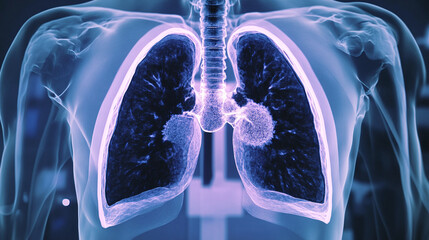 Lung scan to detect cancer