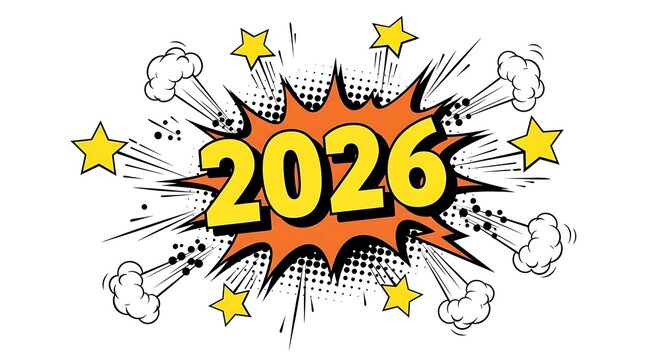 boom comic book explosion happy new year 2026