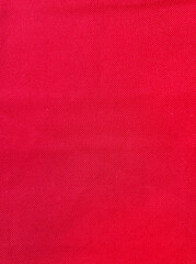 Red Woven Textile Close-Up Background