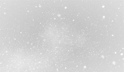 Realistic Falling Snow PNG Holiday Snowflake Effect