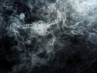 Obraz premium Abstract smoke texture background in a soft ic style against a dark backdrop