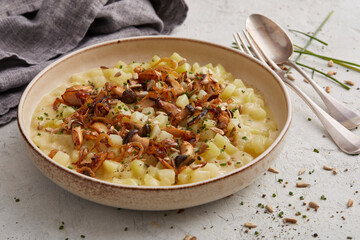Kohlrabi risotto