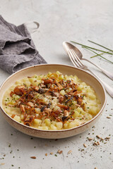 Kohlrabi risotto
