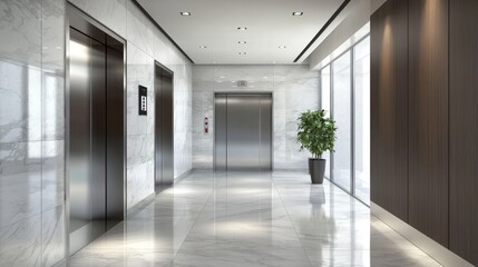 Contemporary architecture defined by sleek lines and luxurious materials.