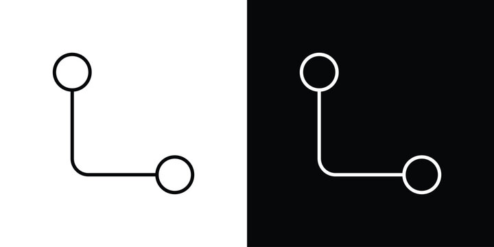 Diagram nested icon vector illustration. editable stroke icon.