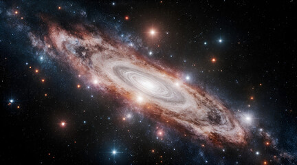 Cosmic Galaxy Lights | 8K Abstract Background