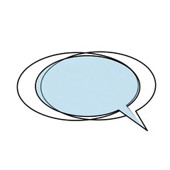 Speech Bubble Illustration.