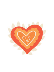 love symbol heart illustration