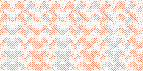 Fototapeta premium Seamless square pattern with stripes line. Square fabric textile cloth line texture background. 
