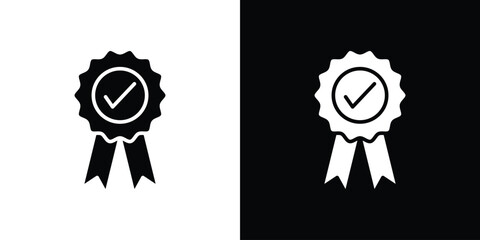 Warranty icon glyph vector Illustration