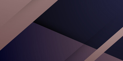 Abstract dark brown background with overlap shapes pattern halftone color background. Simple banner design concept. Eps10 vector